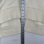 Kaufmanfranco Cream Wool Blend Knit Vest Faux Fur Collar Sleeveless Medium M Photo 6