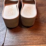 Lemon Jelly Platform Chunky Cream color slip on Sandal Size 40 Photo 4