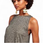 Anthropologie  RAGA Hanna Beaded Moss Green Swing Dress Size M Photo 4