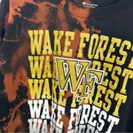 Champion Wake Forest Demon Deacons Custom Bleach Washed Long Sleeve Shirt Size L Photo 2