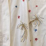 Jane Ashley FINAL MARKDOWN  patriotic looking blouse medium Photo 2