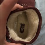 UGG  x MadHappy burgundy booties Photo 5