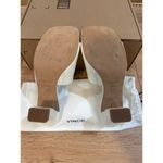Vince Lulu Leather Mule Sandals Marble Cream Size 9.5 NWOB Timeless Chic Sleek Photo 11