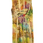 Body Central Y2k Tattoo Pattern Sleeveless Mini Dress Small Photo 3
