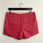 J.Crew  Womens Shorts Pink Watermelon 4” Stretch Chino Cotton Blend Size 12 Photo 1