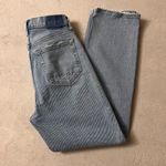 Abercrombie & Fitch Women's Jean The Dad High Rise Denim Stretch Blue Size 27 Photo 8