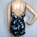 Kendall + Kylie Black Floral Romper Photo 2