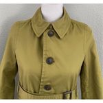 Ropé Picnic Green Belted Trench Coat Size 38/Small Green Photo 8