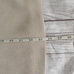 Amanda Smith women 16 fully lined beige skirt w/back slit & zipper hook closure Photo 3