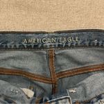 American Eagle  Light Wash Double Yoke High Rise Straight Leg Jeans Size 8 Photo 7