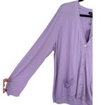 Talbots NWT  Womens Lightweight Button Cardigan Sweater Lavender Purple Size 3XP Photo 8