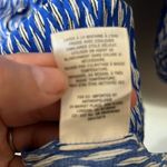 Maeve Anthropologie  Blue Graphic Print All‎ Day Wear Blouse Xs Photo 6