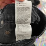 American Eagle  Black Raw Hem Denim Mini Skirt Hi Rise Festival Mini Womens 2 Photo 7