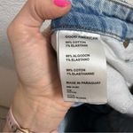 Good American  Good Girlfriend High Rise Denim Light Blue Size 6 Photo 3