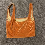Urban Outfitters  Velvet Burnt Orange Tank Top Photo 1