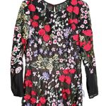 Dress the Population  Black Label Maxi Dress Ava Floral-Embroidered Gown Size XL Photo 2