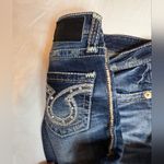 Big star  Dark Blue Skinny Jeans with Embellished Pockets Photo 3