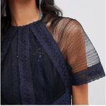 ALLSAINTS Lace Panel Midi Dress Photo 7