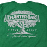 Gildan Charter Oak Brewing Company Shirt Size Medium Graphic Tee Graphic Print T-Shirt By Photo 3