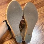 Guess Brown Strappy Cork Wedge Sandals S8 Photo 8