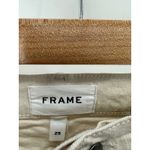 Frame Le Crop Mini Boot Multi Cream/White Cotton Blend Jeans Women's Size 25 Photo 7
