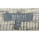Habitat  Clothes To Live In Sweater Size Small Tan Minimalist Neutral Artsy Cozy Photo 4