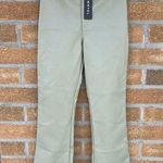 Motel Rocks ZOVEN FLARE TROUSER IN PU GREEN medium Photo 0