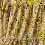 Hailey & Co. Floral Print Peasant Top Yellow Small Photo 5