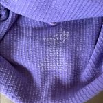 Free People  Washed Lavender Ribbed Mockneck Tank Photo 5