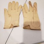 Leather Gloves Made In France Tan Photo 1