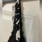 Niptuck Black White Floral Swim top Ruffle Flattering Tummy Control Size 12 Pads Photo 4