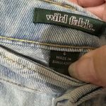 Wild Fable  Denim Shorts High Rise Cutoff Distressed Light Wash Size 6‎ Photo 4