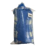 Altar'd State Cardigan Sweater Womens Small Blue White Fuzzy Plaid Cropped Photo 11