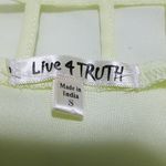 Live 4 Truth  Yellow High Low Cage Top Dress (S) Photo 2