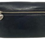 Franco Sarto Women's Black Leather Fold Over Snap Closure Wallet w Change Pouch Photo 2