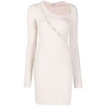 Cotton Citizen  Cut Out Dress Size Medium Oatmeal, B80, $62 Photo 3