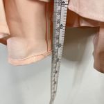 Antonio Melani Sleeveless Dress 55% Linen Multi Layer Ruffle Pink Sz 12 L Photo 7