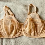 Chantelle  Nude Tan Lace Rive Gauche Full Coverage Underwire Bra‎ 42D EUC Photo 0