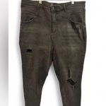 NOBO High Rise Black Jeans Gray Size 19 Photo 0