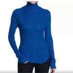 Free People Intimately  Royal Blue Mock Neck Waffle Knit size XS Photo 1