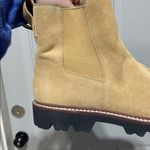 Madewell  WOMENS CITYWALK LUGSOLE CHELSEA BOOT SUEDE BEIGE 9.5 Photo 2