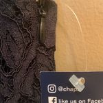 CHAPS  black lace pencil skirt size 10 Photo 2
