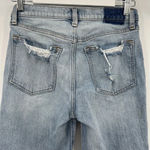 Abercrombie & Fitch Abercrombie & Fitch The Boyfriend Mid Rise Distressed Denim Jeans Size 25/0R Photo 5