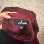 Lulus  Maroon Jumpsuit Open Back Photo 3