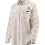 Columbia Notre Dame Fighting Irish Sun Drifter Stripes Button-Down Size Large Photo 0