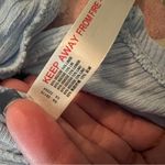 Free People  XS FP Beach Ribbed Cropped Oversized Top Photo 7