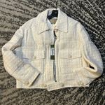 Gucci  Window Tweed Bomber Jacket Ivory size IT 44 721995 Photo 3