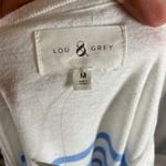 Lou & grey Striped T-Shirt Women's Size M Short Sleeve Crew Neck Top Casual New Photo 8