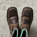 Justin Boots Womens Justin Gypsy Cowboy Boots 6.5 B Sq Toe broken in‎ Photo 5