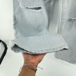 Refuge Denim Ultra High Rise 90s Wide Leg Distressed Jeans Light Wash 31” Sz 11 Photo 6